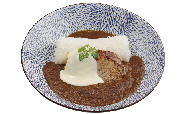 チーズハンバーグカレー