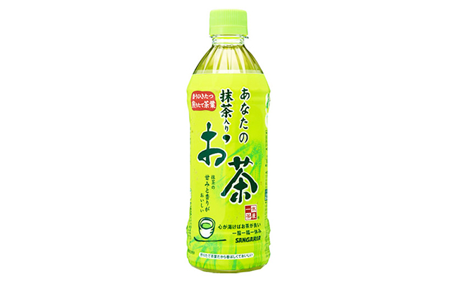 緑茶ペットボトル