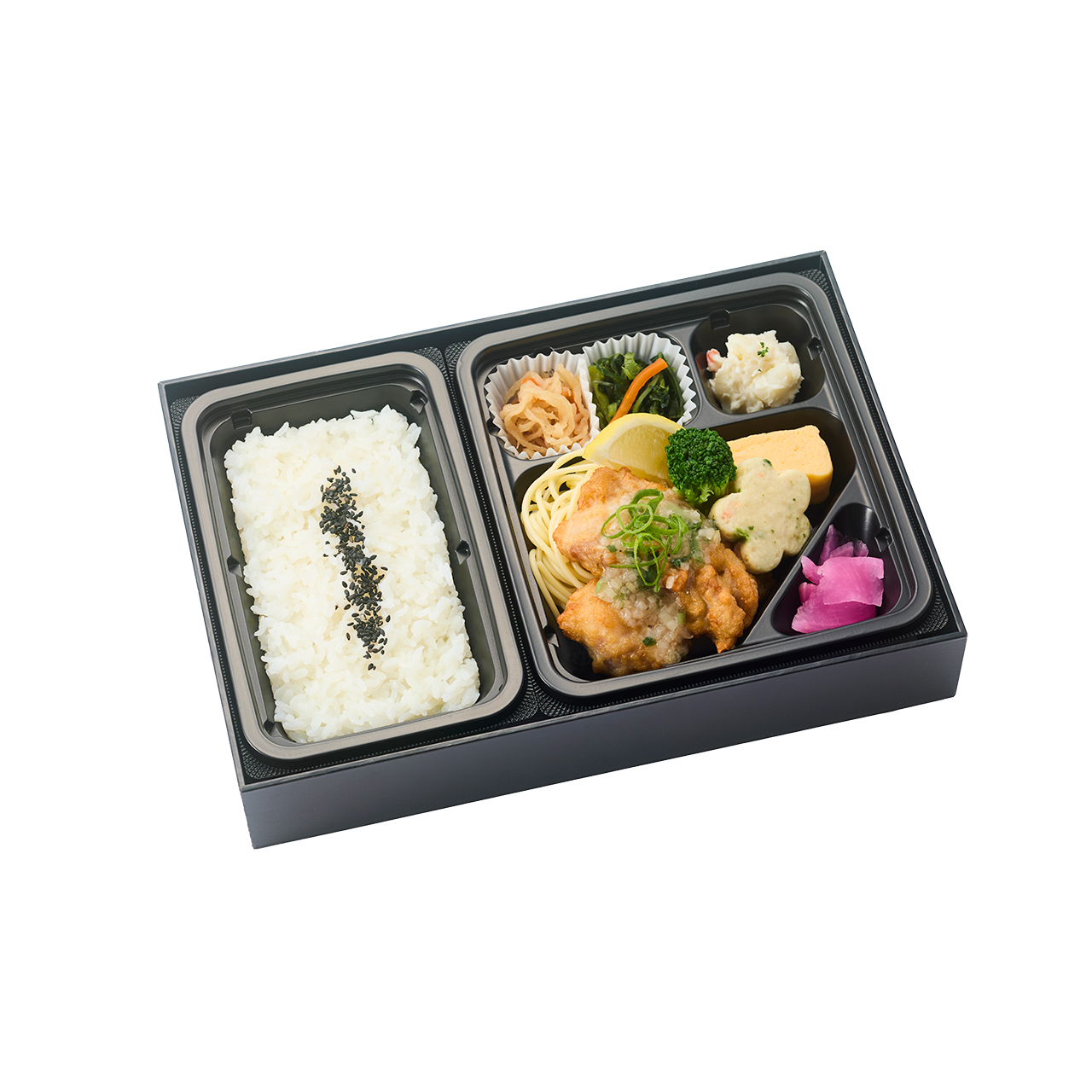 きざみねぎ塩唐揚げ膳