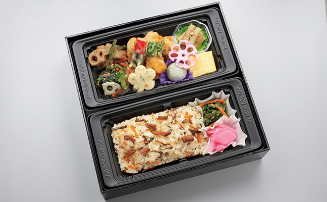 冬の惣兵衛御膳〈昆布と帆立ごはん〉