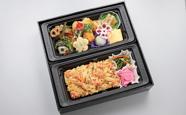 冬の惣兵衛御膳〈鮭五目ごはん〉