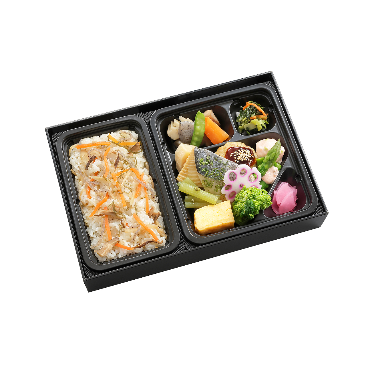 春の花丸膳〈生姜ごはん〉